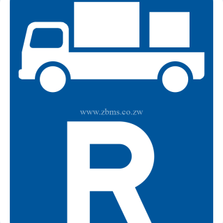 Reserved for delivery vehicles ROAD SIGN FOR SALE ZIMBABWE