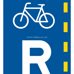 Reserved lane for bicycles ROAD SIGN FOR SALE Zimbbawe