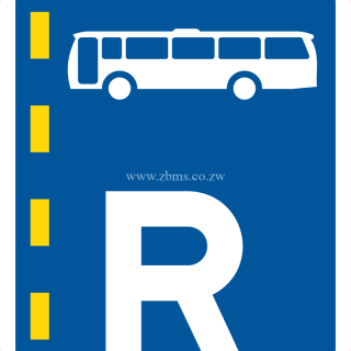Buses Only Lane road sign for sale ZImbabwe