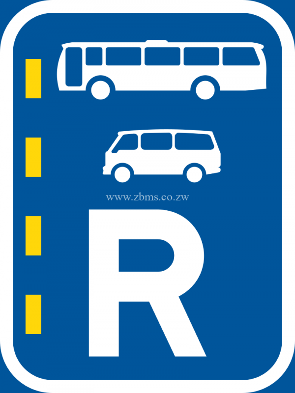 Reserved lane for buses and mini-buses for sale in Zimbabwe