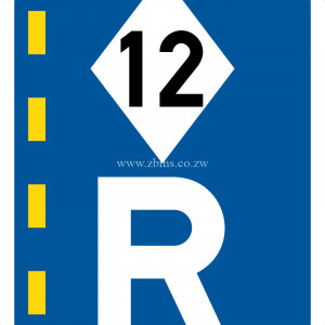 Reserved lane for high-occupancy vehicles road sign for sale Zimbabwe