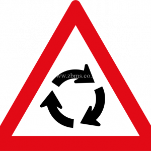 Roundabout ahead road sign for sale ZIMBABWE