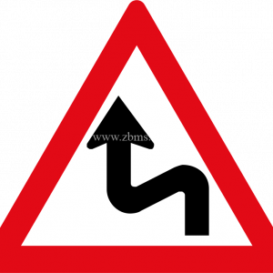 Series of Curves Ahead Left road sign for sale Zimbabwe