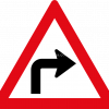 Sharp curve ahead (Left/Right) - Image 2