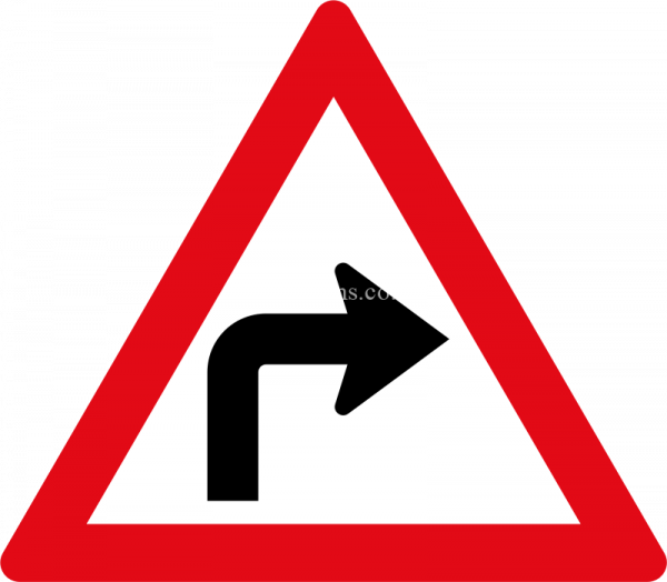 Sharp curve ahead (Left/Right) - Image 2