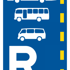 Buses, Midi-buses and Mini-buses Only Lane Start road sign for sale Zimbabwe