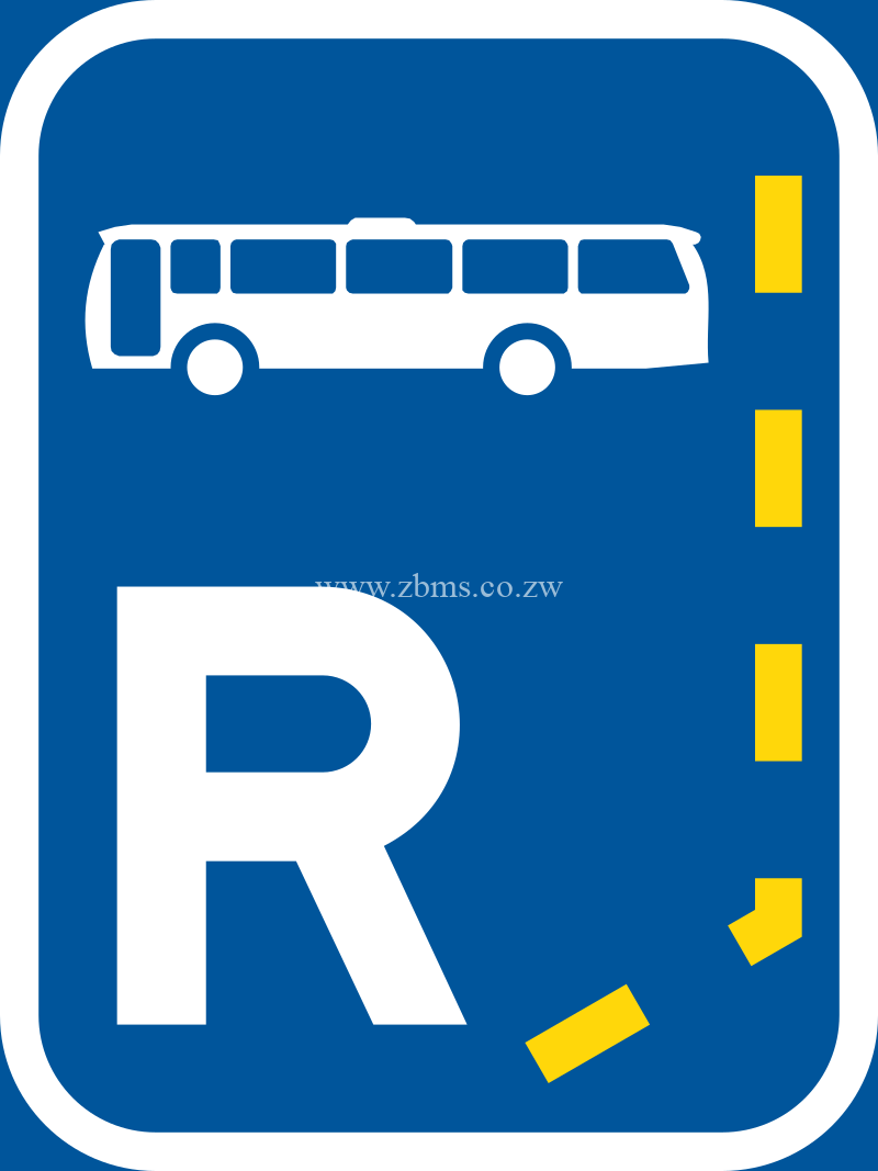 Start of a reserved lane for buses SIGN FOR SALE ZIMBABWE