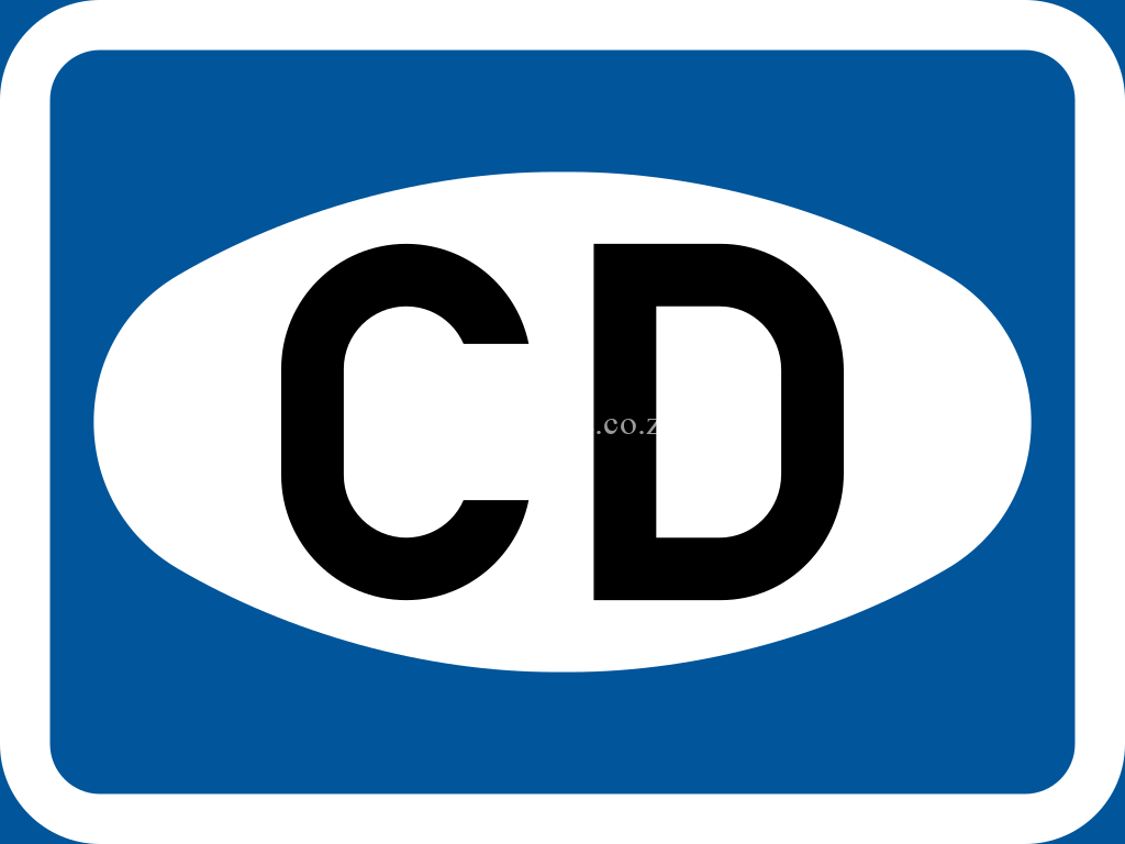 The primary sign applies to diplomatic vehicles.