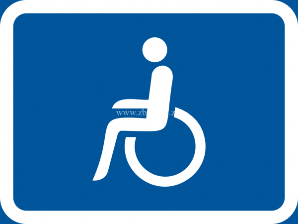 The primary sign applies to vehicles carrying disabled passengers. road sign