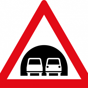 Tunnel ahead road sign for sale in Zimbabwe