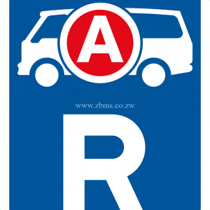 ambulances / emergency reserved road sign for sale