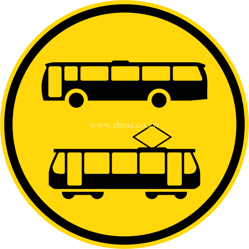 Buses and trams only road sign for sale Zimbabwe