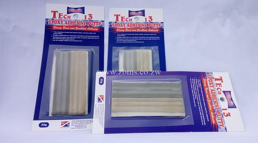 Tech Putty 1kg Tech13 Epoxy Putty - Zimbabwe Building Materials Suppliers