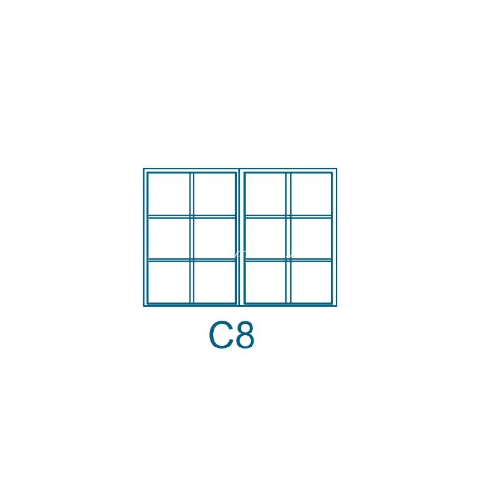 C8 C Type Steel Window Frame - Zimbabwe Building Materials Suppliers