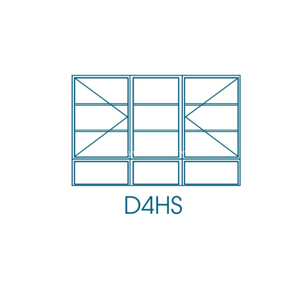 D4HS D Type Steel Window Frame - Zimbabwe Building Materials Suppliers