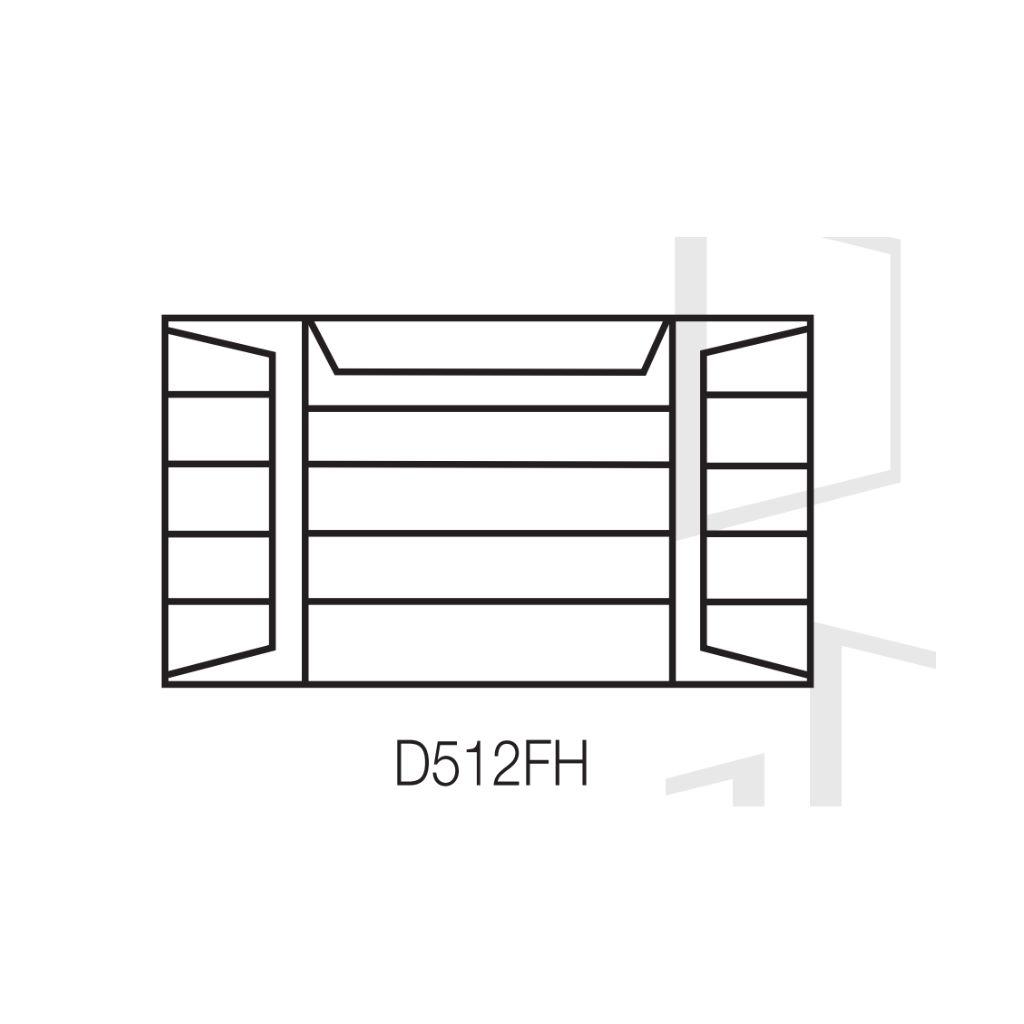 D512FH D Type Steel Window Frame - Zimbabwe Building Materials Suppliers