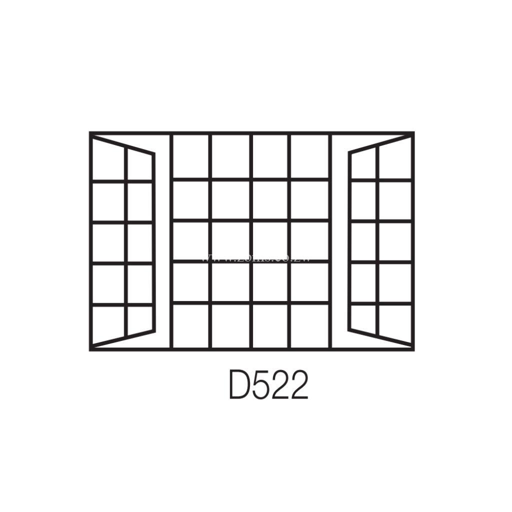 D522 D 50 Type Steel Window Frame - Zimbabwe Building Materials Suppliers