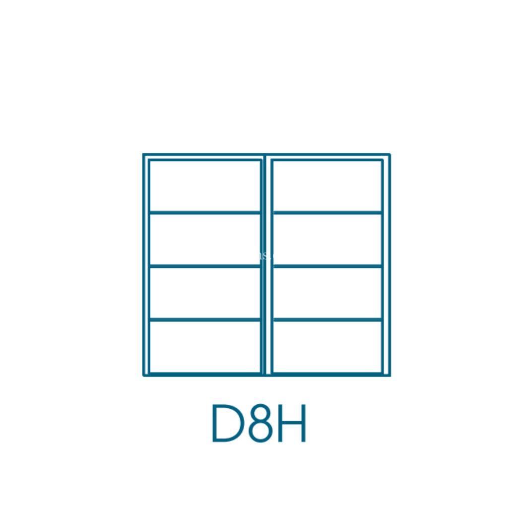 D8H D Type Steel Window Frame - Zimbabwe Building Materials Suppliers