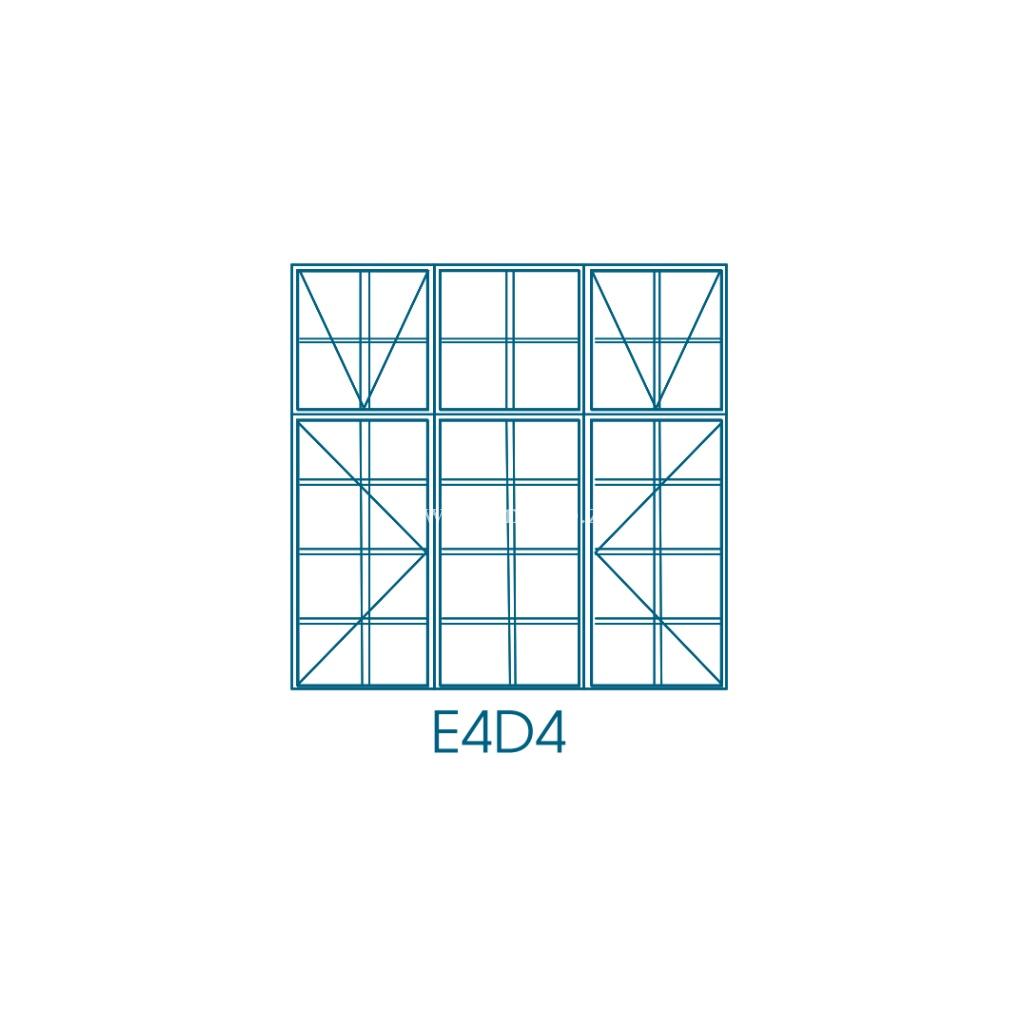 E4D4 E/D Type Steel Window Frame - Zimbabwe Building Materials Suppliers