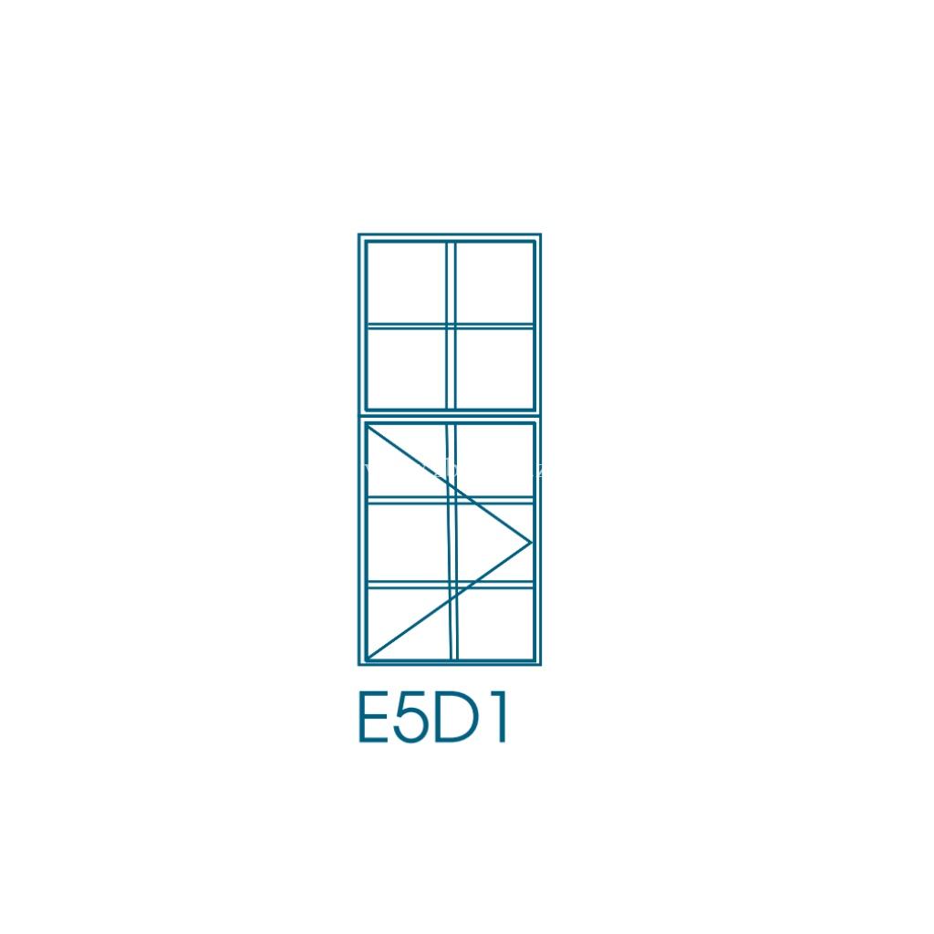 E5D1 E/D Type Steel Window Frame - Zimbabwe Building Materials Suppliers