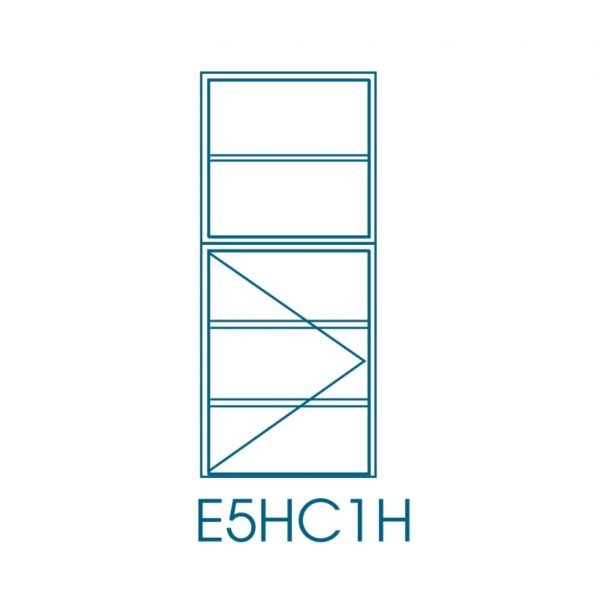 E5HC1H E/C Type Steel Window Frame - Zimbabwe Building Materials Suppliers