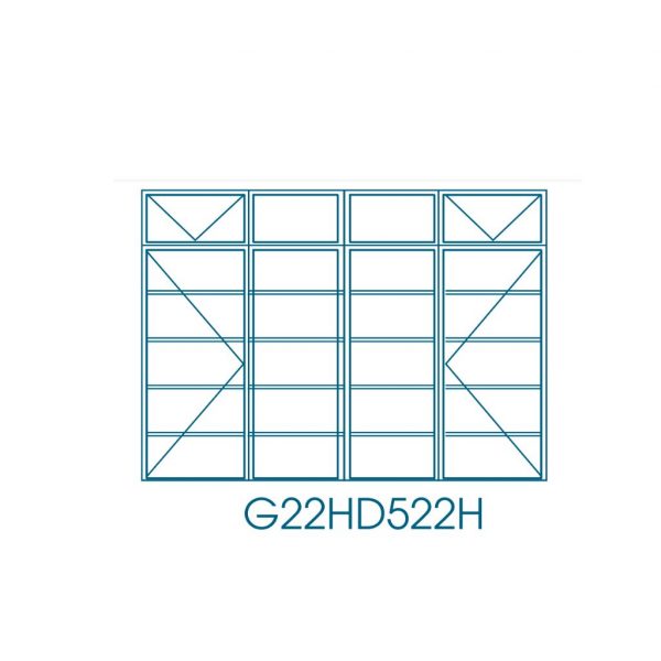 G22HD522H G/D50 Type Steel Window Frame - Zimbabwe Building Materials ...