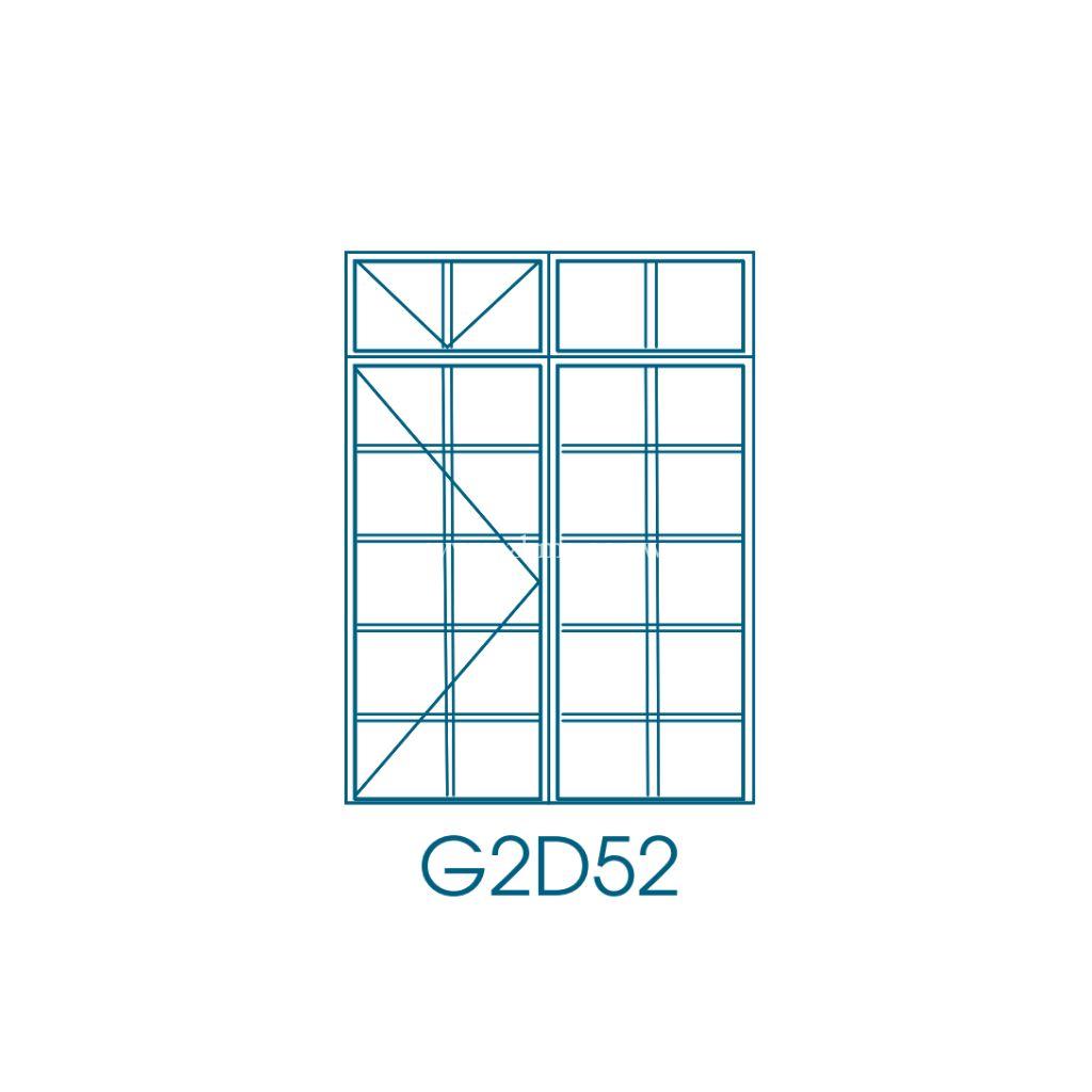 G2D52 G/D50 Type Steel Window Frame - Zimbabwe Building Materials Suppliers