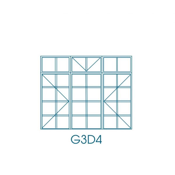 G3D4 G/D Type Steel Window Frame - Zimbabwe Building Materials Suppliers