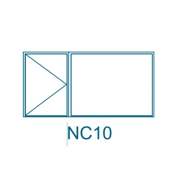 NC10 C type Steel Window Frame - Zimbabwe Building Materials Suppliers