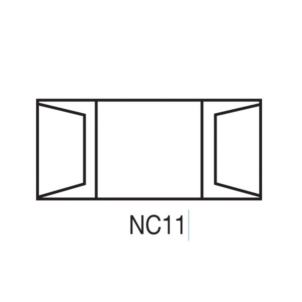 NC11 C type Steel Window Frame - Zimbabwe Building Materials Suppliers