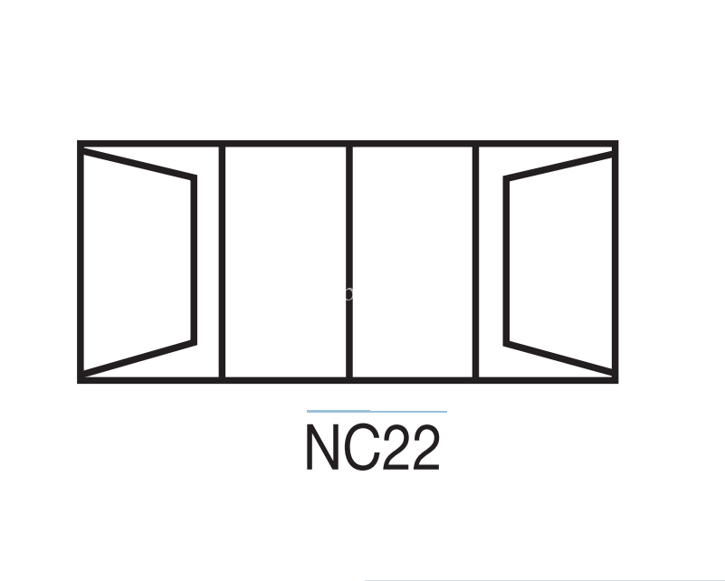 NC22 C type Steel Window Frame - Zimbabwe Building Materials Suppliers
