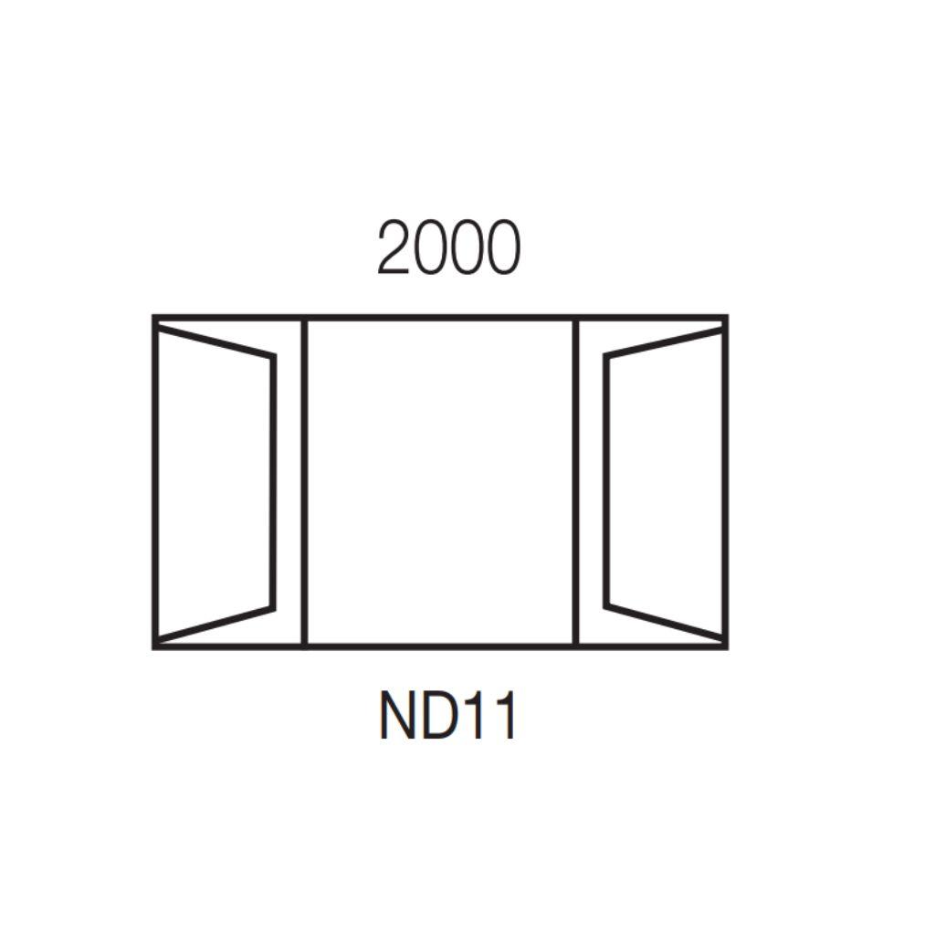 ND11 D Type Steel Window Frame - Zimbabwe Building Materials Suppliers