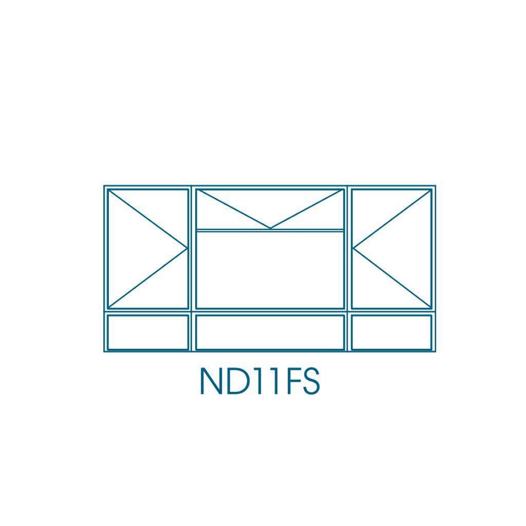 ND11FS D/S Type Steel Window Frame - Zimbabwe Building Materials Suppliers