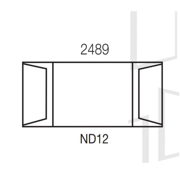 Nd2 Window ND12 D Type Steel Window Frame - Zimbabwe Building Materials Suppliers