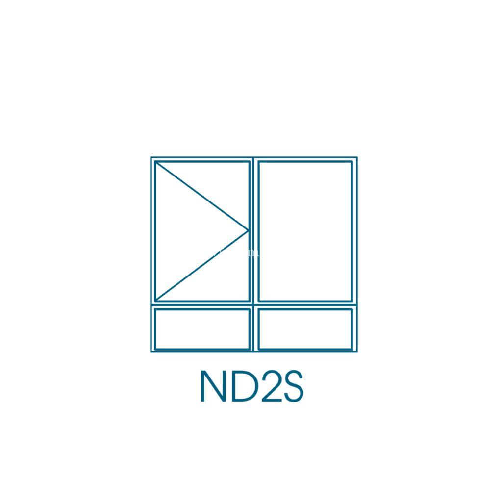 Nd2 Window ND2S D/S Type Steel Window Frame - Zimbabwe Building Materials Suppliers
