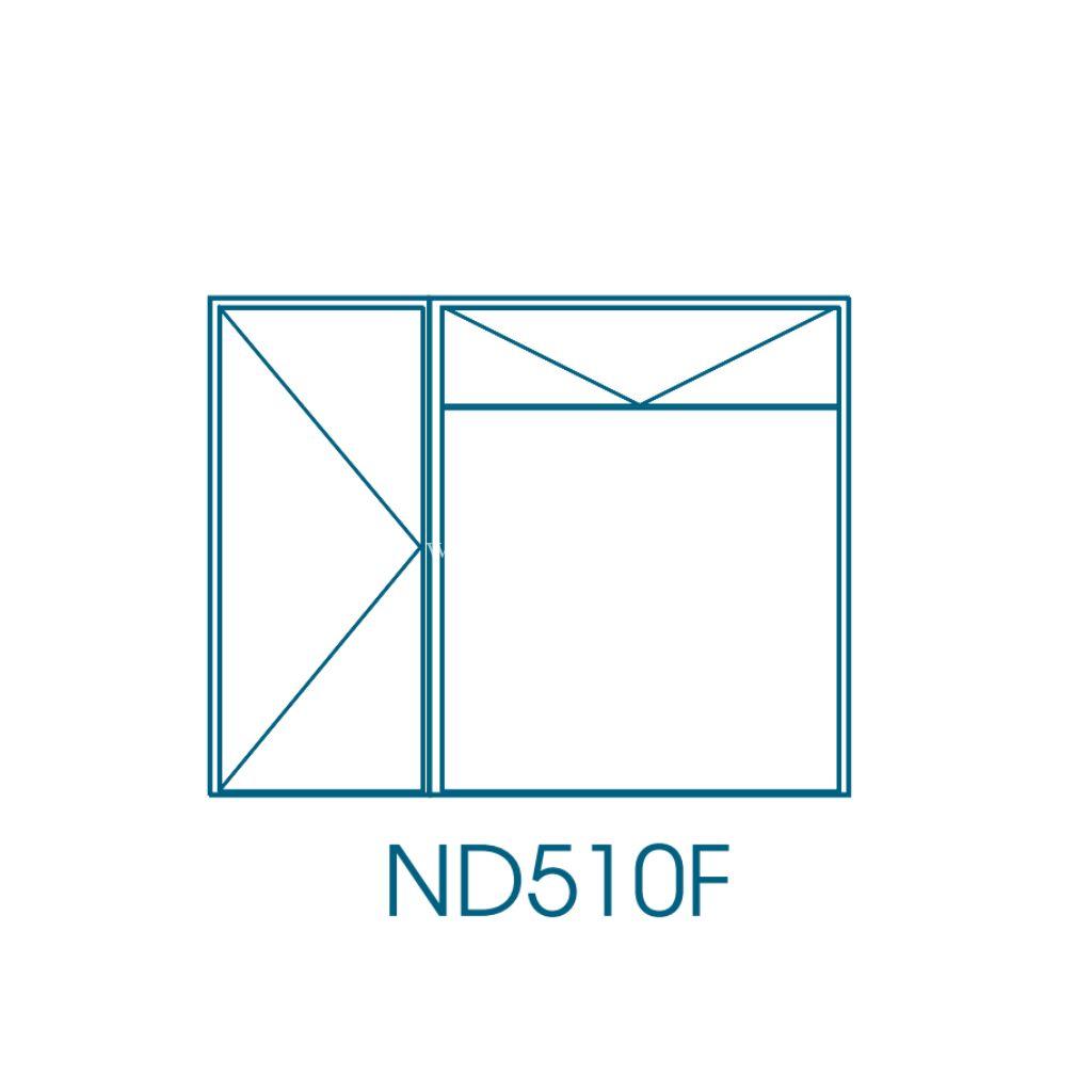 ND510F D Type Steel Window Frame - Zimbabwe Building Materials Suppliers