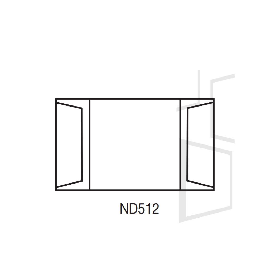 ND512 D Type Steel Window Frame - Zimbabwe Building Materials Suppliers