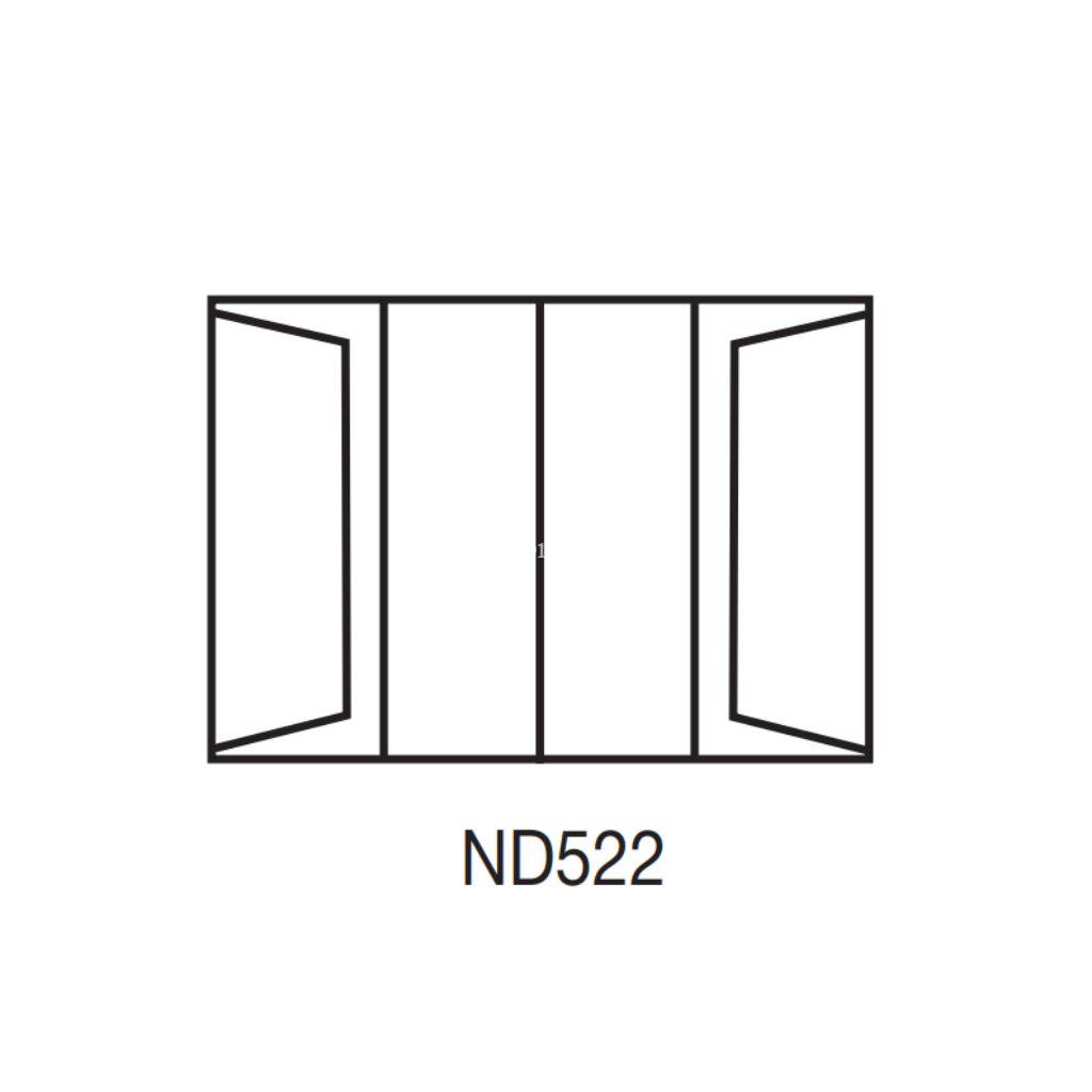 ND522 D Type Steel Window Frame - Zimbabwe Building Materials Suppliers