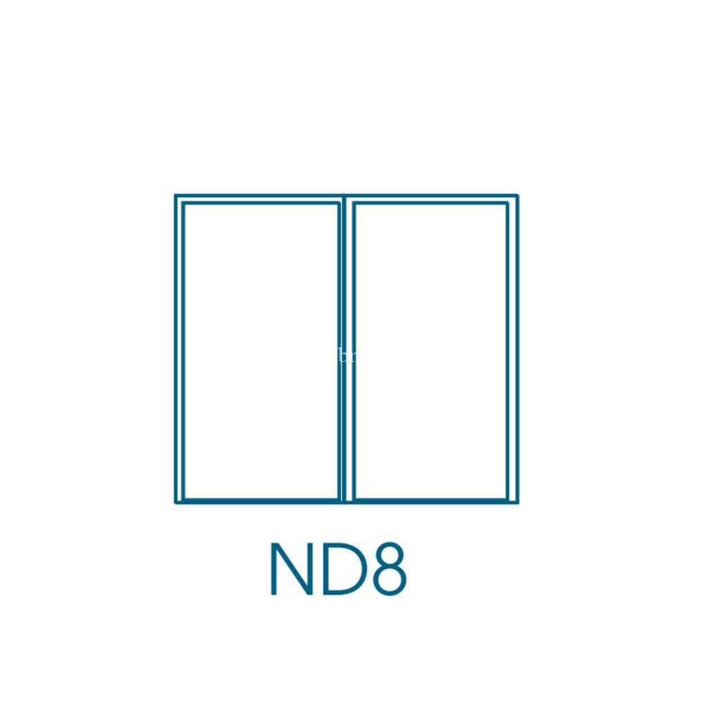 ND8 D Type Steel Window Frame - Zimbabwe Building Materials Suppliers