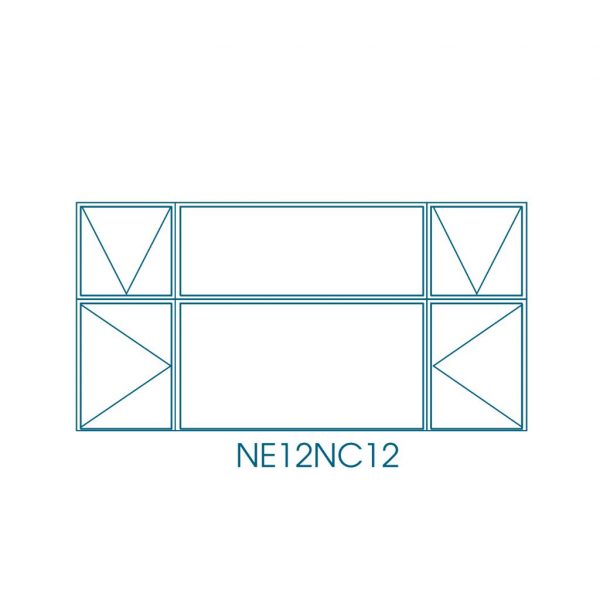 NE12NC12 E/C Type Steel Window Frame - Zimbabwe Building Materials ...
