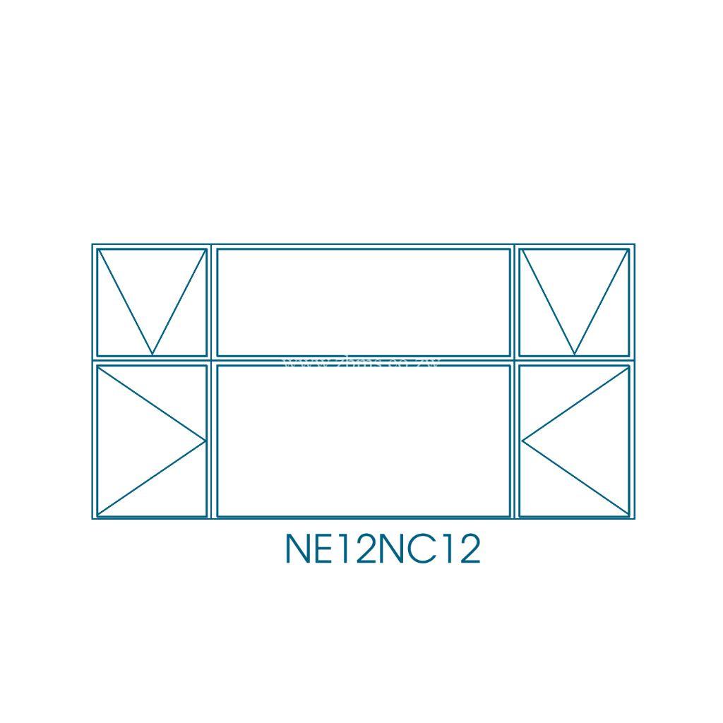 NE12NC12 E/C Type Steel Window Frame - Zimbabwe Building Materials ...