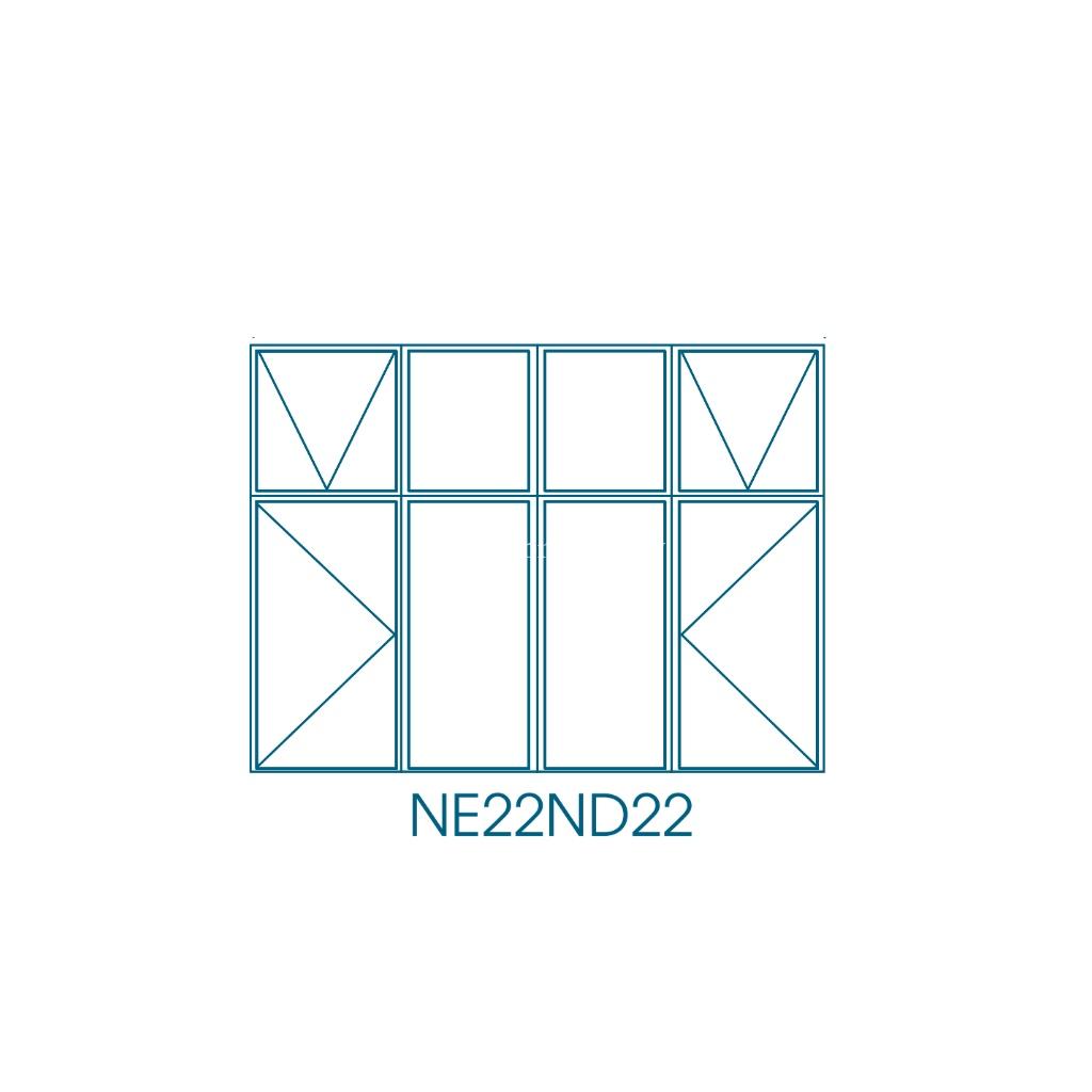 Ne10 Window NE22ND22 E/D Type Steel Window Frame - Zimbabwe Building Materials ...