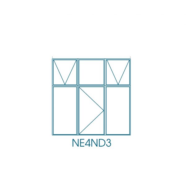 NE3ND3 E/D Type Steel Window Frame - Zimbabwe Building Materials Suppliers
