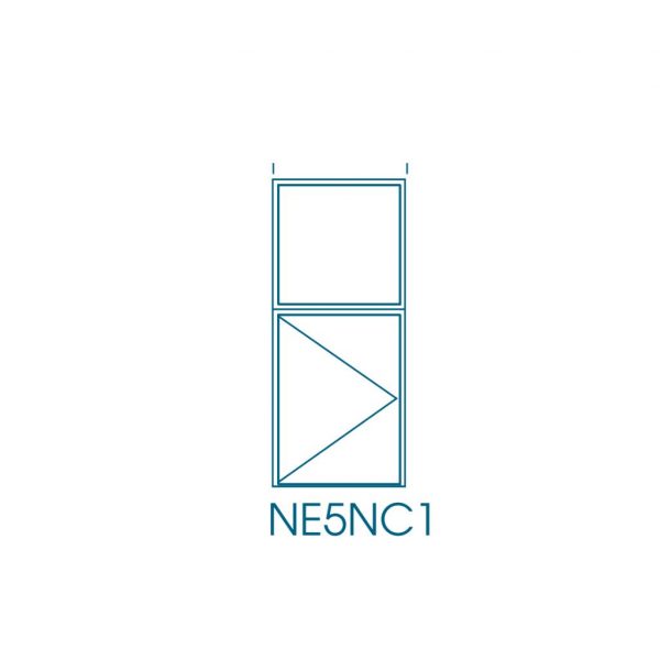 NE5NC1 E/C Type Steel Window Frame - Zimbabwe Building Materials Suppliers