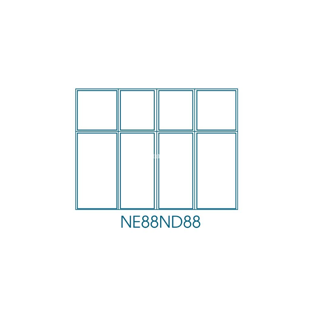 NE88ND88 E/D Type Steel Window Frame - Zimbabwe Building Materials ...