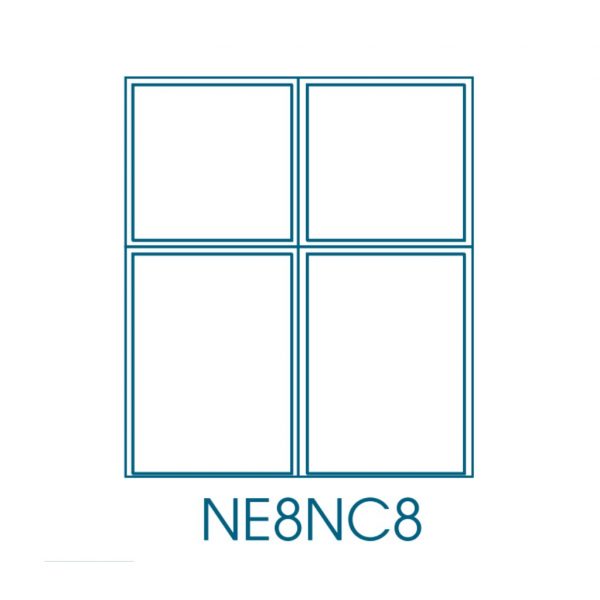 NE8NC8 E/C Type Steel Window Frame - Zimbabwe Building Materials Suppliers