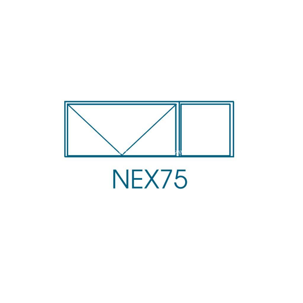 NEX75 TD Type Steel Window Frame - Zimbabwe Building Materials Suppliers