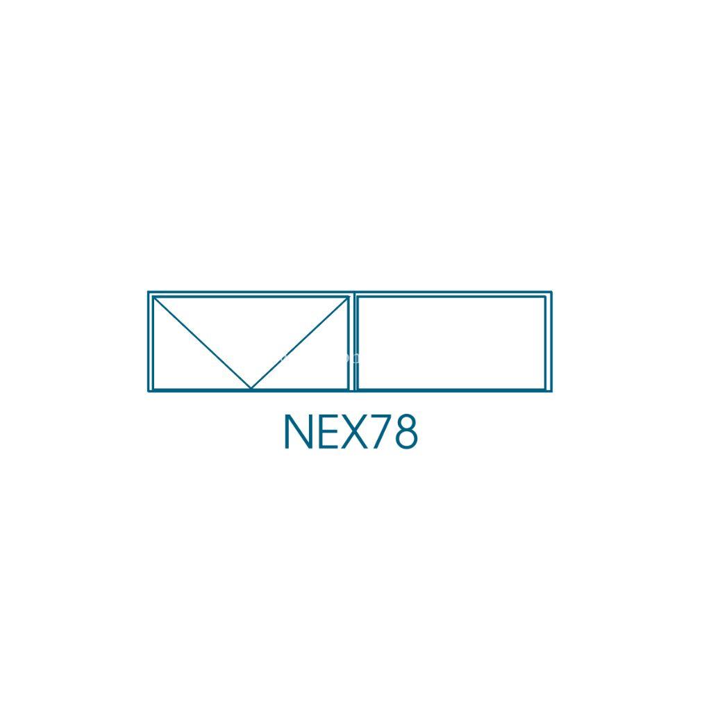 NEX78 TD Type Steel Window Frame - Zimbabwe Building Materials Suppliers