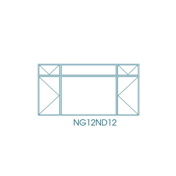 Nd2 Window NG12ND12 G/D Type Steel Window Frame - Zimbabwe Building Materials ...