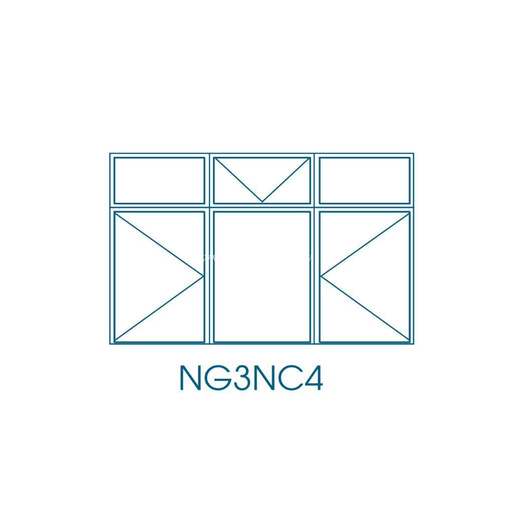 NG3NC4 G/C Type Steel Window Frame - Zimbabwe Building Materials Suppliers